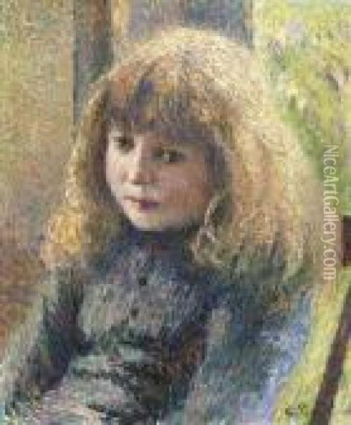 Paul-emile Pissarro Oil Painting - Camille Pissarro