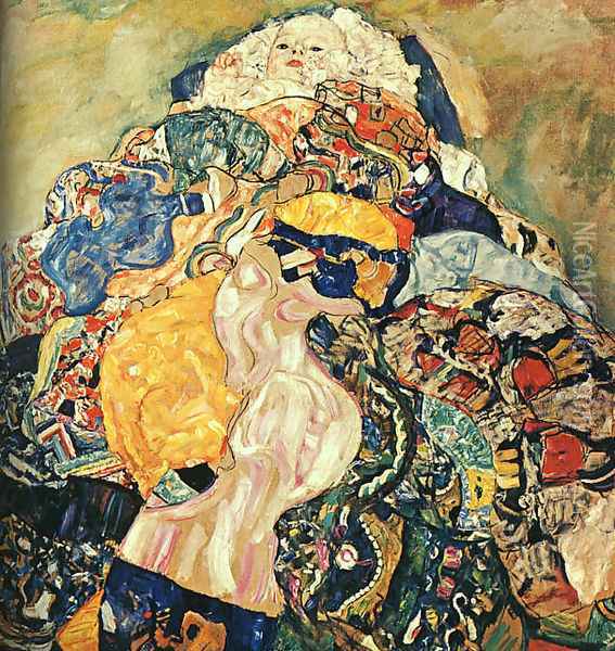 Baby 1917-18 Oil Painting - Gustav Klimt