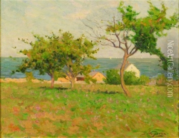 A Sunny Day Oil Painting - Jacob Wagner