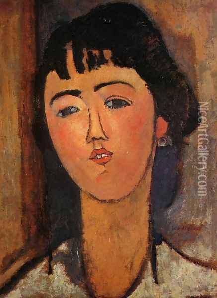 Portrait of a Woman I Oil Painting - Amedeo Modigliani