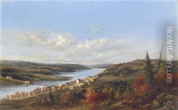 The Waverly Gold Fields, Nova Scotia Oil Painting - Forshaw Day