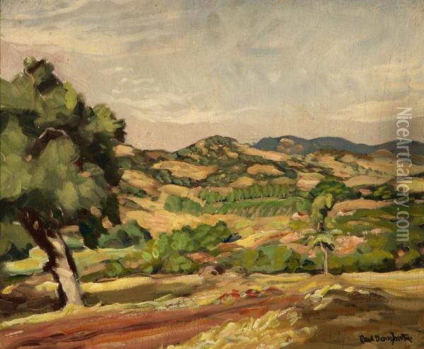 Carmel Valley Oil Painting - Paul Dougherty