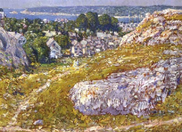 Norman's Woe, Gloucester, Massachusetts Oil Painting - Childe Hassam