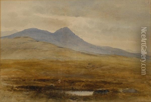 Scour Voullin Rossshire Oil Painting - Walter Severn