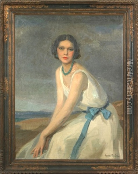 Portrait Oil Painting - Cyprien Eugene Boulet