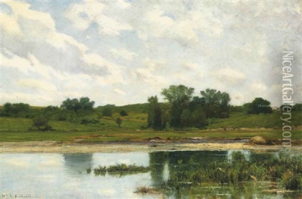 Landscape Near Annisquam Oil Painting - William Lamb Picknell