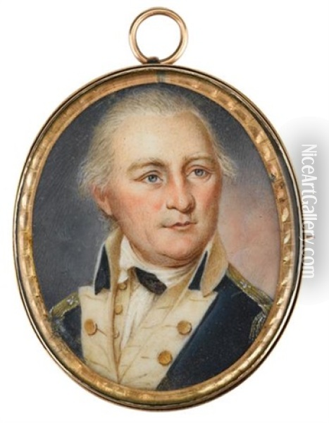 Portrait Of Revolutionary General Daniel Morgan Oil Painting - Charles Willson Peale