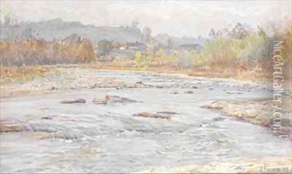 Whitewater Rapids Oil Painting - William Forsyth