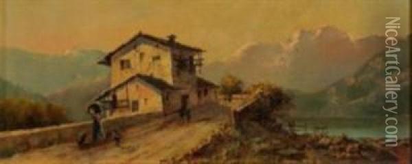 Giacinto Montanaro Oil Painting - Giacinto Bo