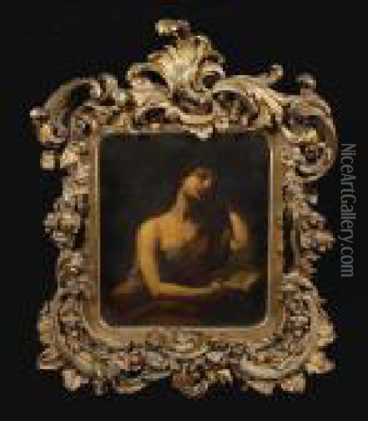 Penitent Magdalene Oil Painting - Guido Reni