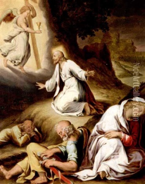 Christus Am Olberg Oil Painting -  Correggio