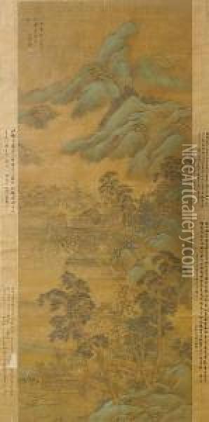 Landscape Oil Painting - Wang Shimin