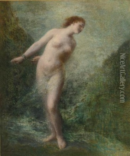 Andromeda Oil Painting - Henri Fantin-Latour
