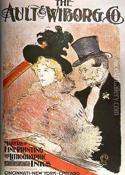 The Ault Wiborg Oil Painting - Henri De Toulouse-Lautrec