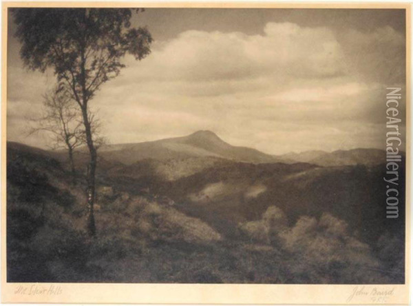 'a Song From The Hill', 1920s-1930s Oil Painting - John Baird