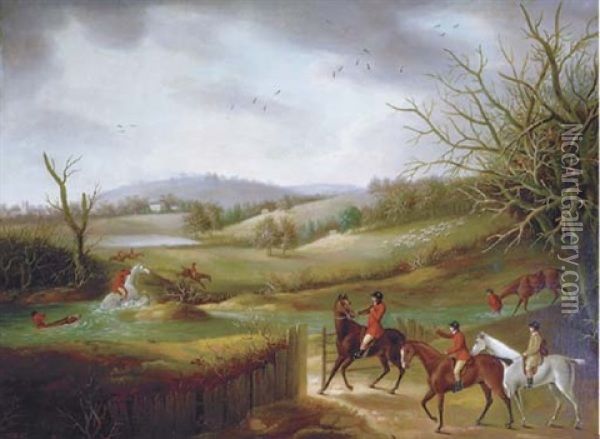 The Bilsden Coplow Day Oil Painting - Charles Loraine Smith