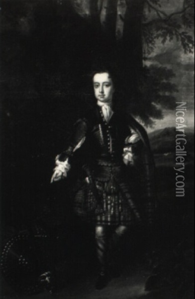 Portrait Of John Campbell, Later 3rd Earl Of Breadalbane Oil Painting - Charles Jervas