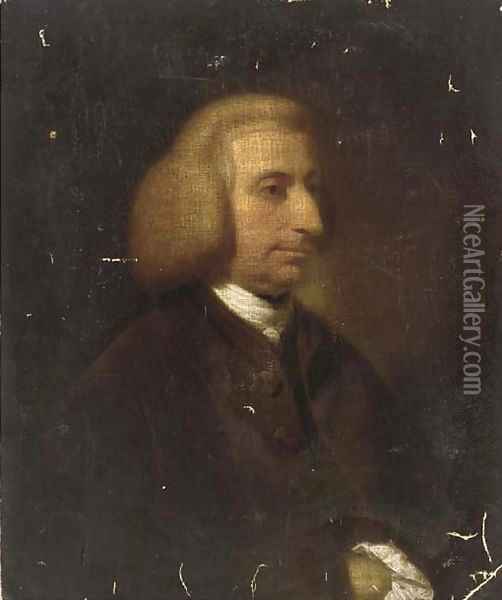 Portrait of The Right Hon. Robert, Lord Lexington Oil Painting - English School