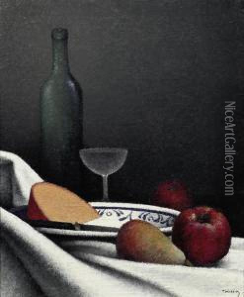 Fromage Et Fruits Oil Painting - Felix Elie Tobeen
