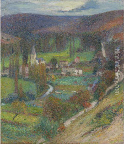 Effet Du Matin, Labastide-du-vert Oil Painting - Henri Martin