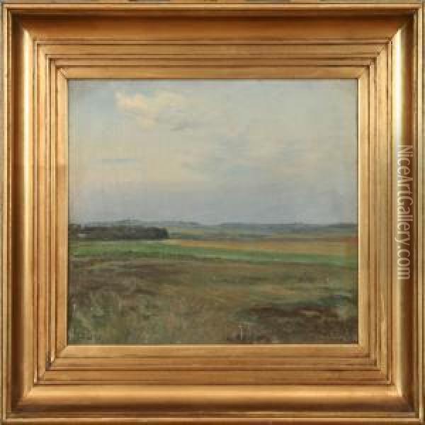 Landscape Oil Painting - Knud Larsen