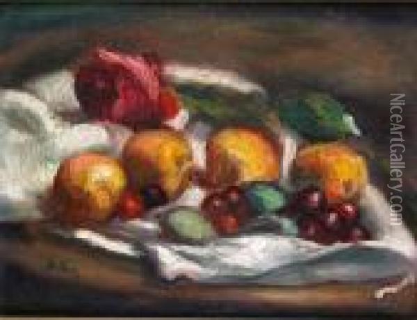 Nature Morte Oil Painting - Manuel Ortiz De Zarate