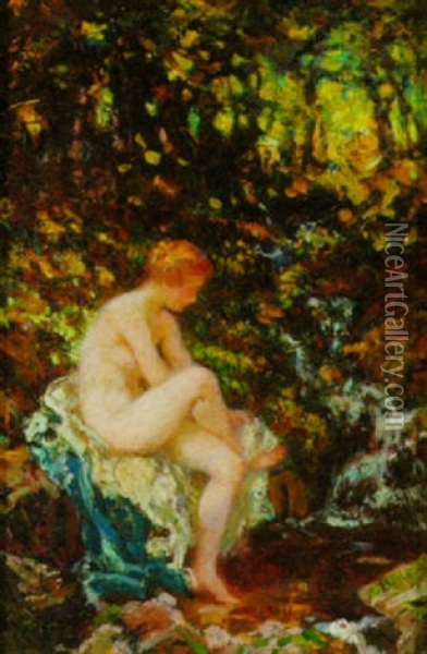 Summertime Oil Painting - Mary Louise Fairchild