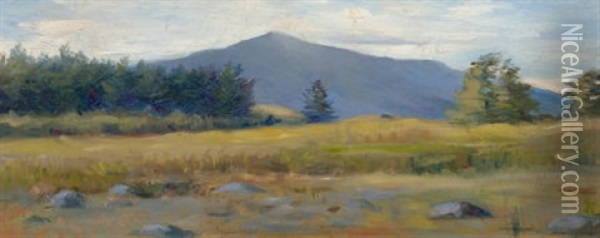Mount Monadnock Oil Painting - Walter Gilman Page