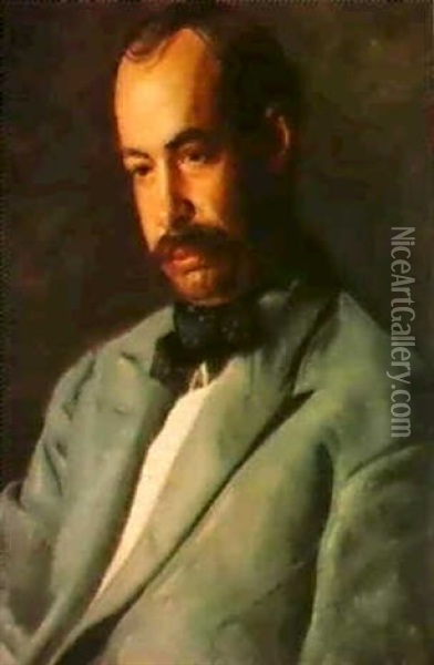 Portrait Of Charles Percival Buck Oil Painting - Thomas Eakins