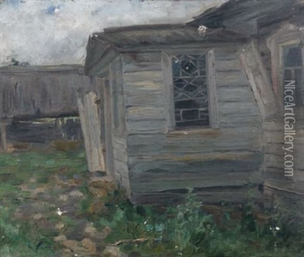 Une Serre Oil Painting - Isaak Levitan