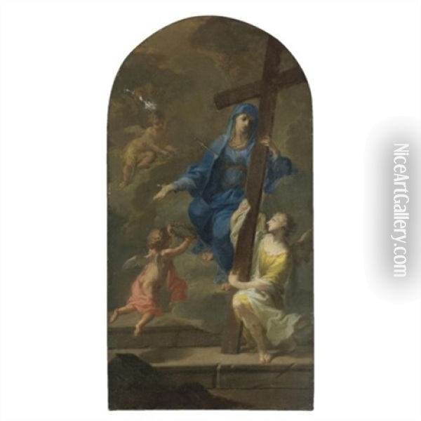 La Vergine Con Gli Attributi Della Passione Oil Painting -  Parmigianino (Michele da Parma)