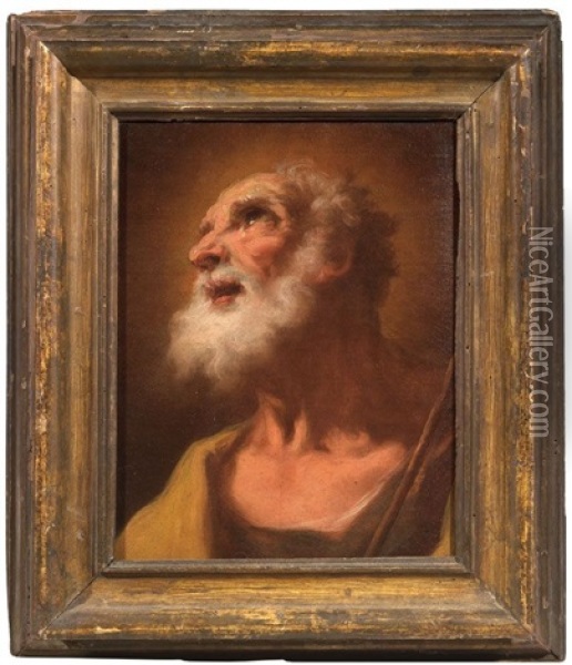 San Pietro Oil Painting - Giovanni Antonio Pellegrini