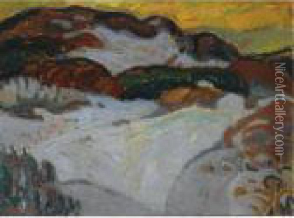 Duinen Oil Painting - Gustave De Smet