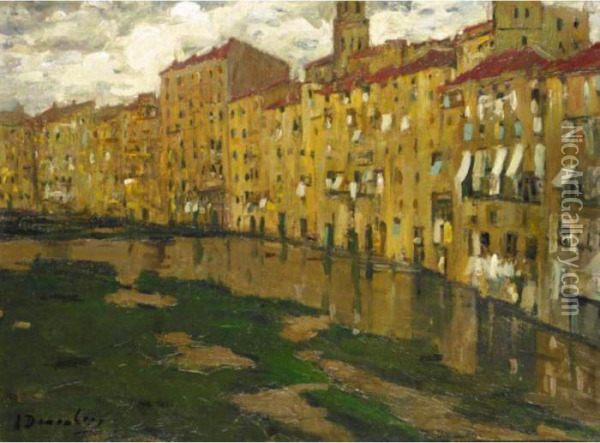 Florence Oil Painting - Alice Dannenberg