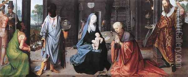 Adoration of the Magi 1500-25 Oil Painting - Flemish Unknown Masters