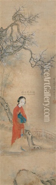 Maid Of Honour Oil Painting -  Gai Qi