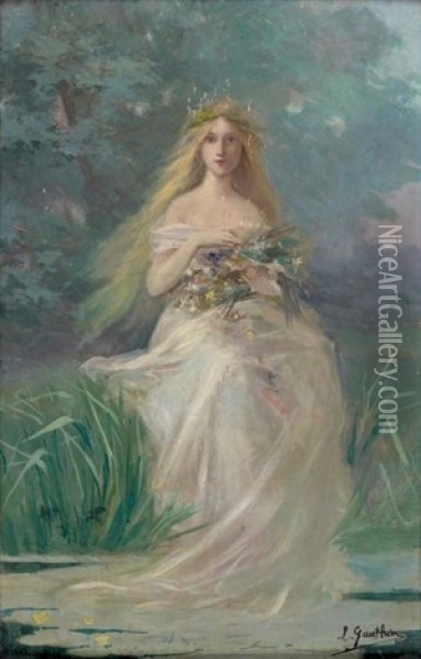 Printemps Oil Painting - Leon Ambroise Gauthier