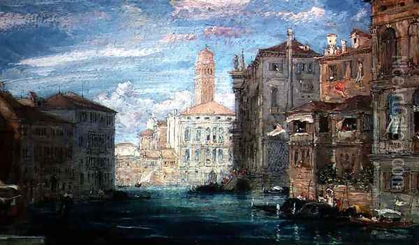 Venice 4 Oil Painting - James Holland