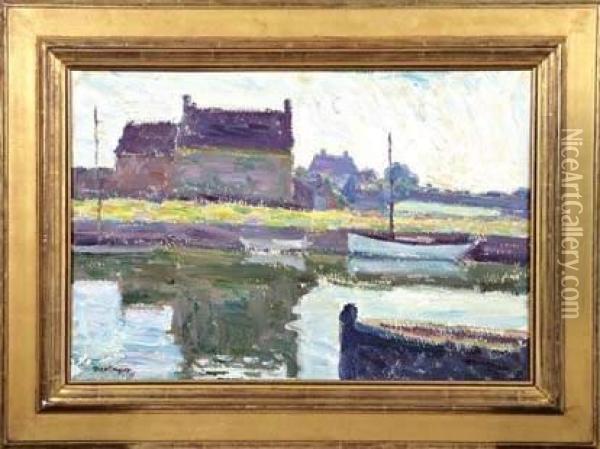 (1867 - 1933) Oil Painting - David O. Widhopff