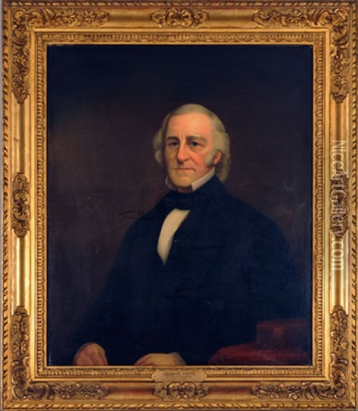 Portrait Of Ambrose White Oil Painting - Samuel Bell Waugh