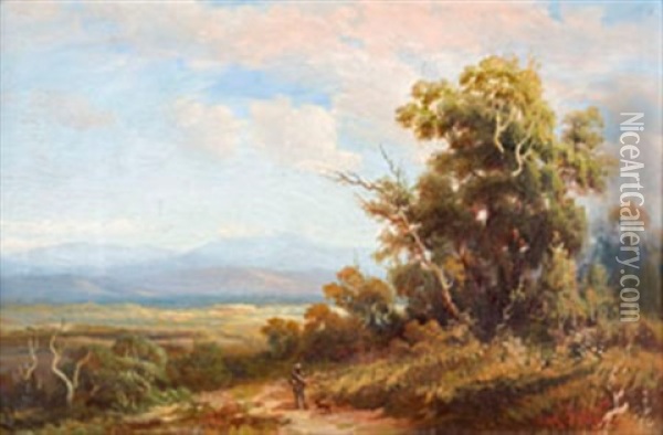 Landscape Oil Painting - George Alfred John Webb