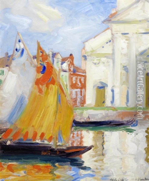 Venice Oil Painting - Francis Campbell Boileau Cadell