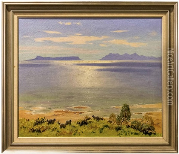 Spring Comes To Arisaig Oil Painting - Robert Houston