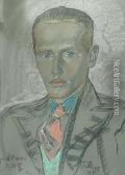 Adam Rzepka Oil Painting - Stanislaw Ignacy Witkiewicz-Witkacy