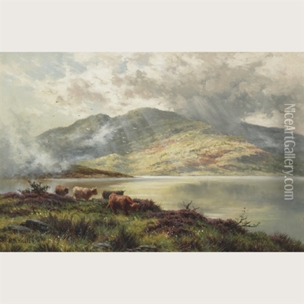 Loch Shiel Oil Painting - Henry Decon Hillier