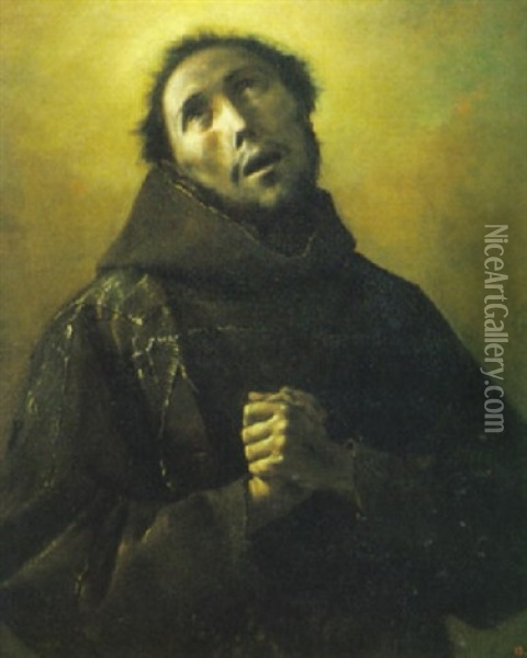 Estasi Di San Francesco D'assisi Oil Painting - Francesco del Cairo