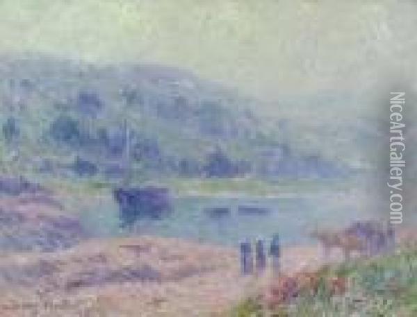 Brume Sur Riec Sur Belon Oil Painting - Henri Moret