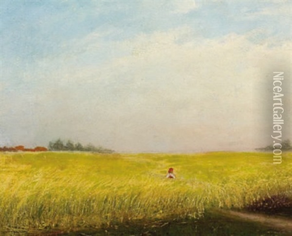 Die Ernte Oil Painting - Konstantin Yakovlevich Kryzhitsky