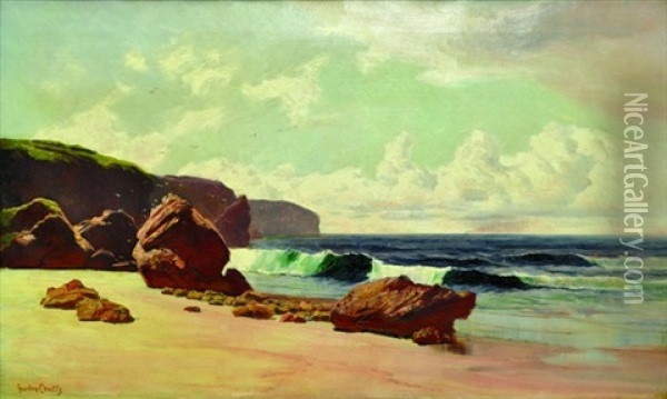 Rodeo Cove Oil Painting - Gordon Coutts