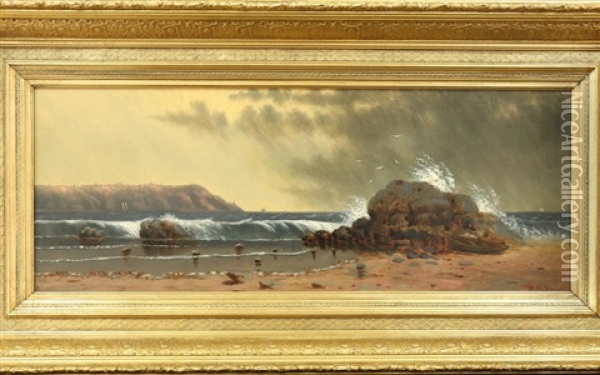 An Approaching Storm Oil Painting - William Henry Yates